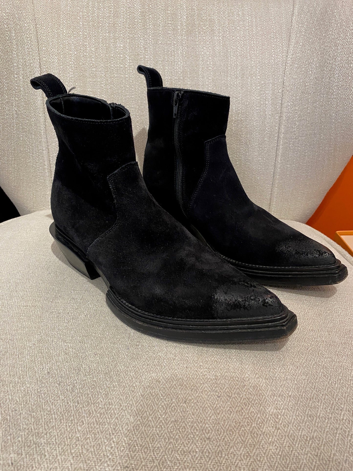 Bottines Balenciaga noires T.38