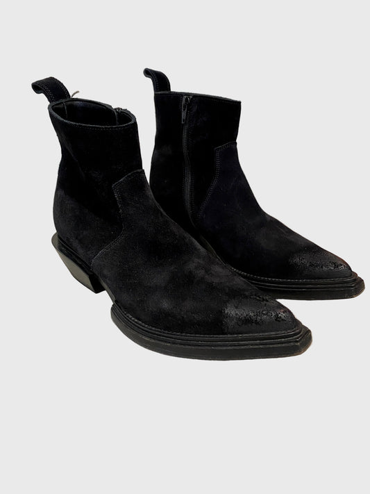 Bottines Balenciaga noires T.38