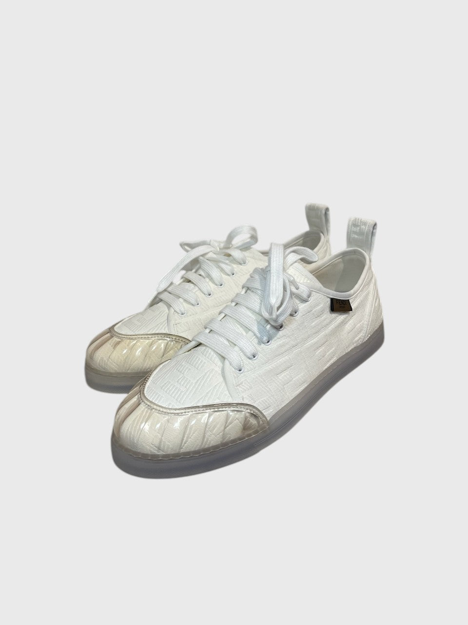 Baskets Fendi blanches T.42