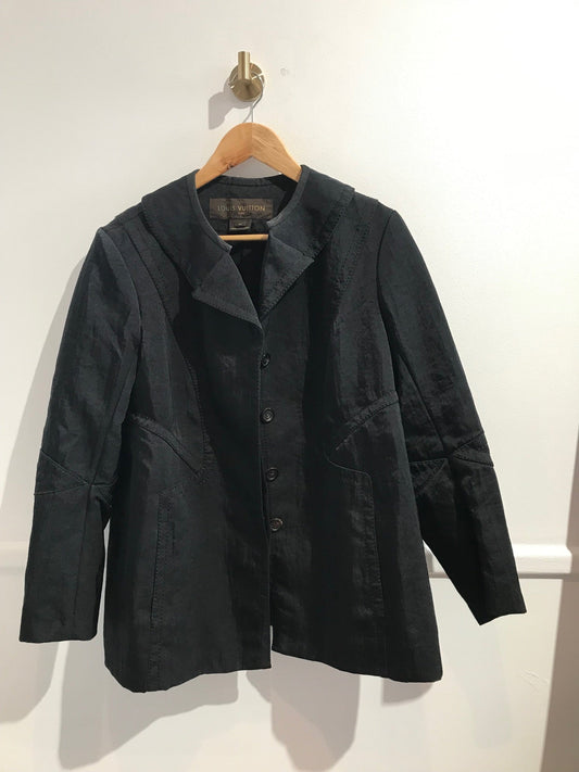 Veste Louis Vuitton noire T.44