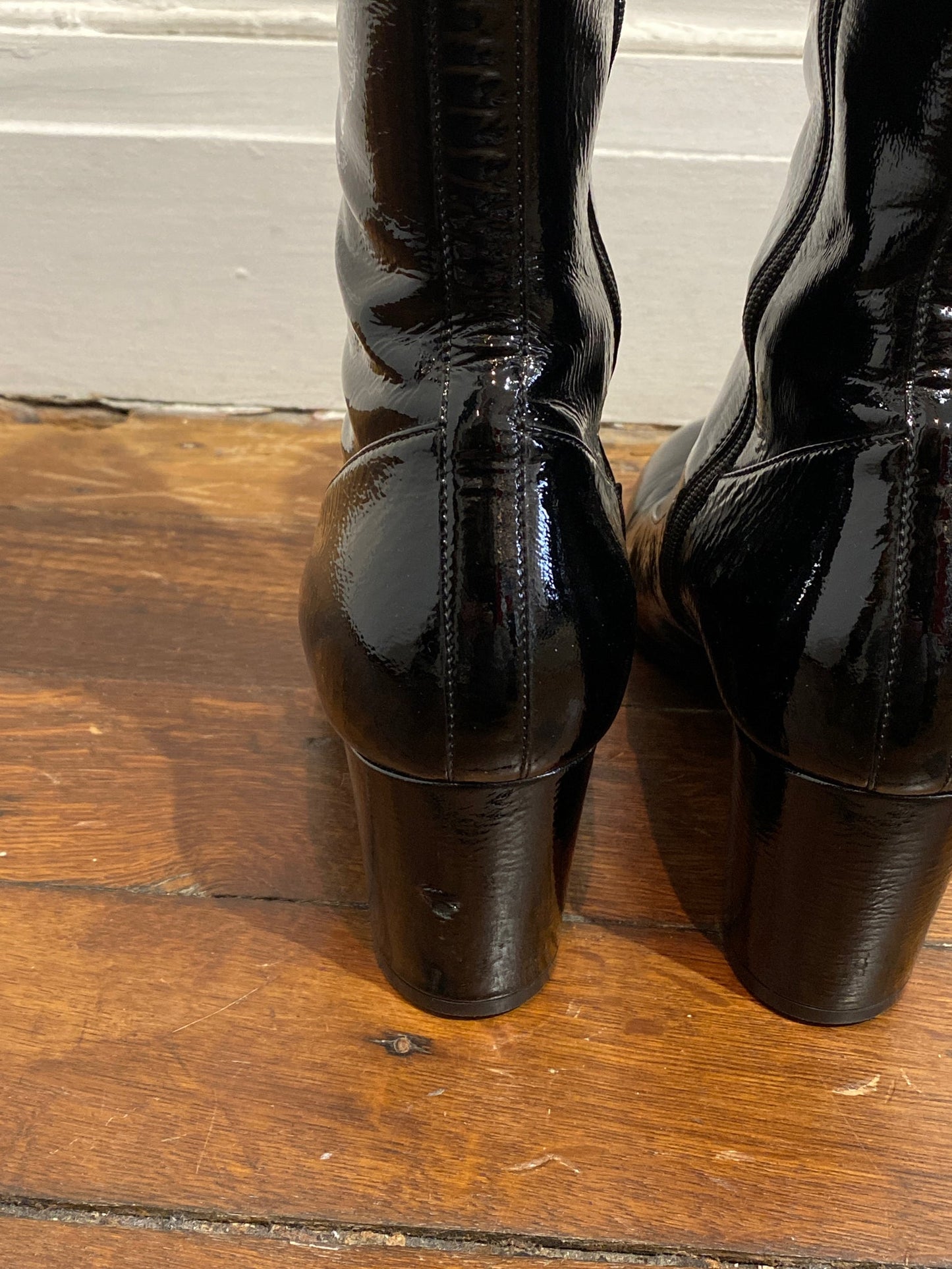 Bottines Gucci noires T.38,5