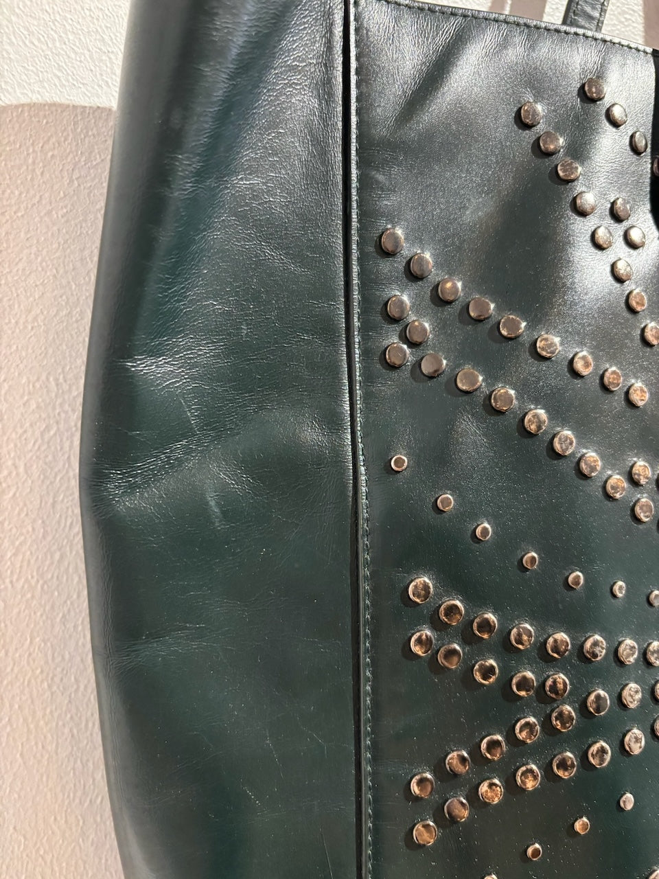 Sac cabas Alaia vert