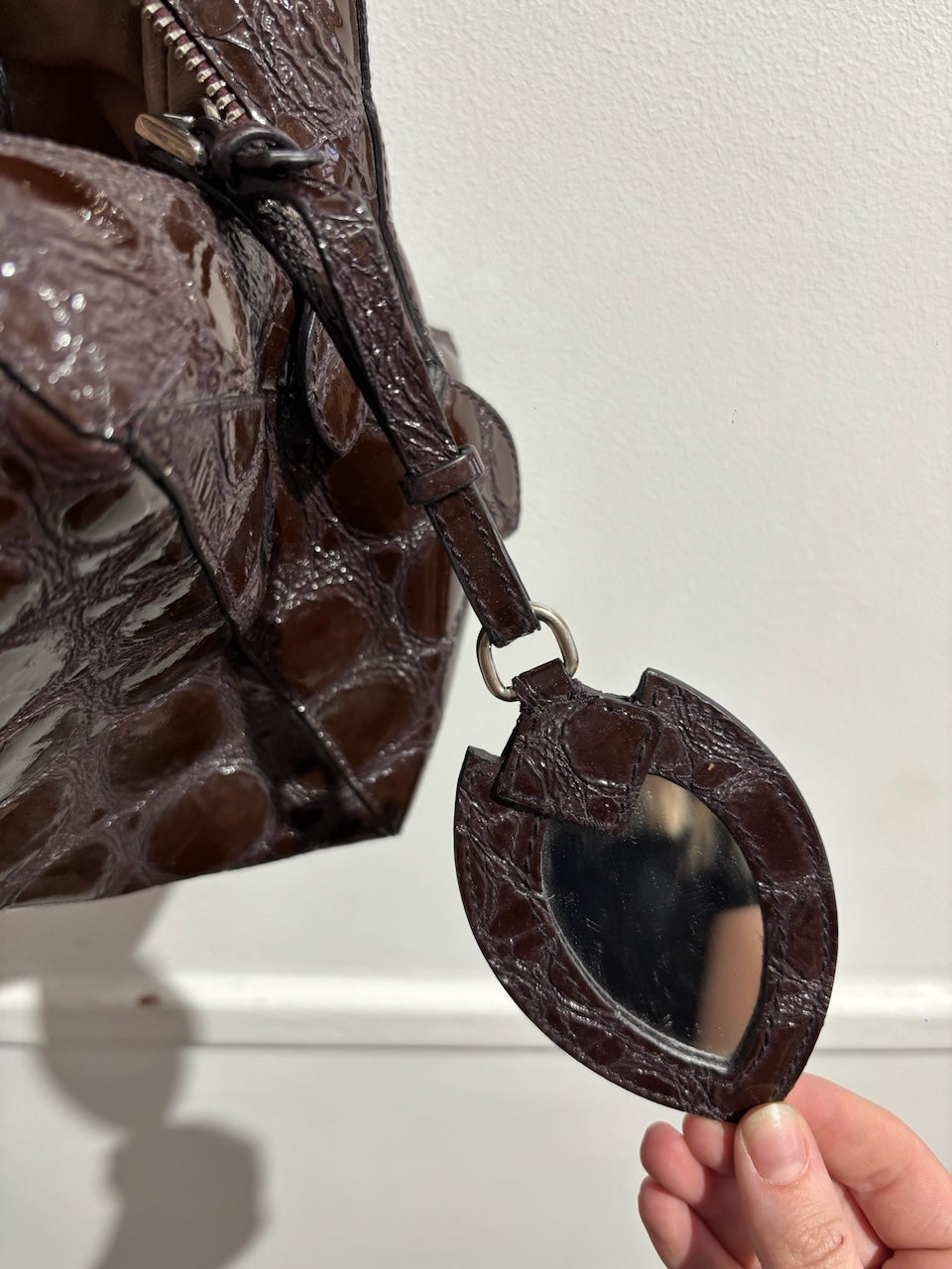 Sac à main Alaia marron
