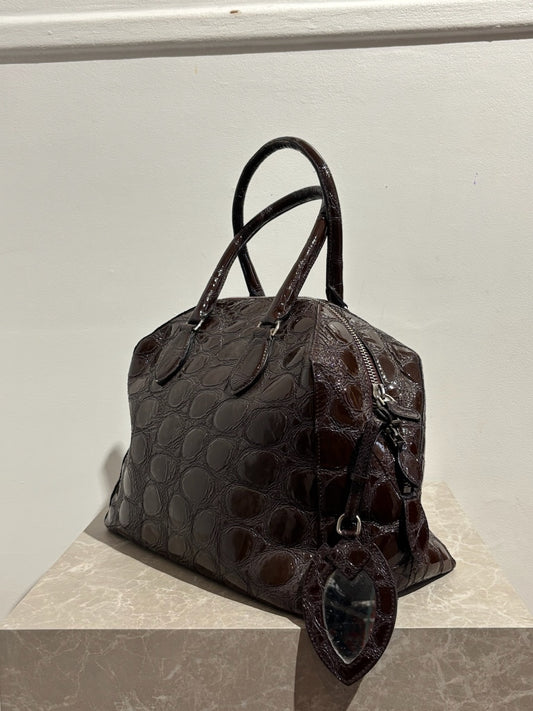 Sac à main Alaia marron