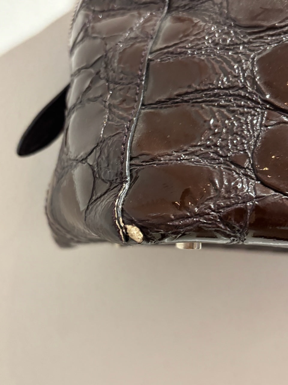 Sac à main Alaia marron