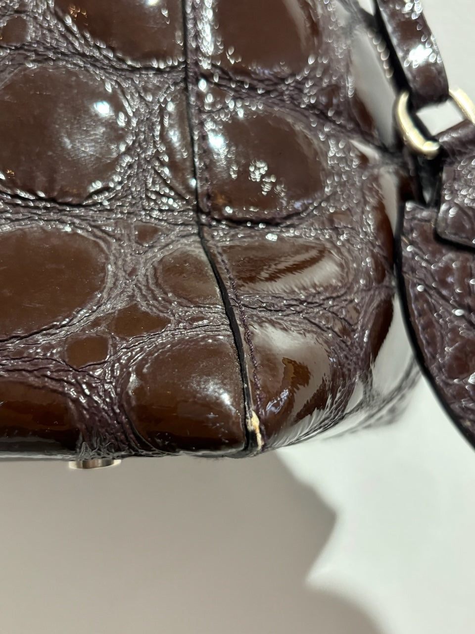 Sac à main Alaia marron