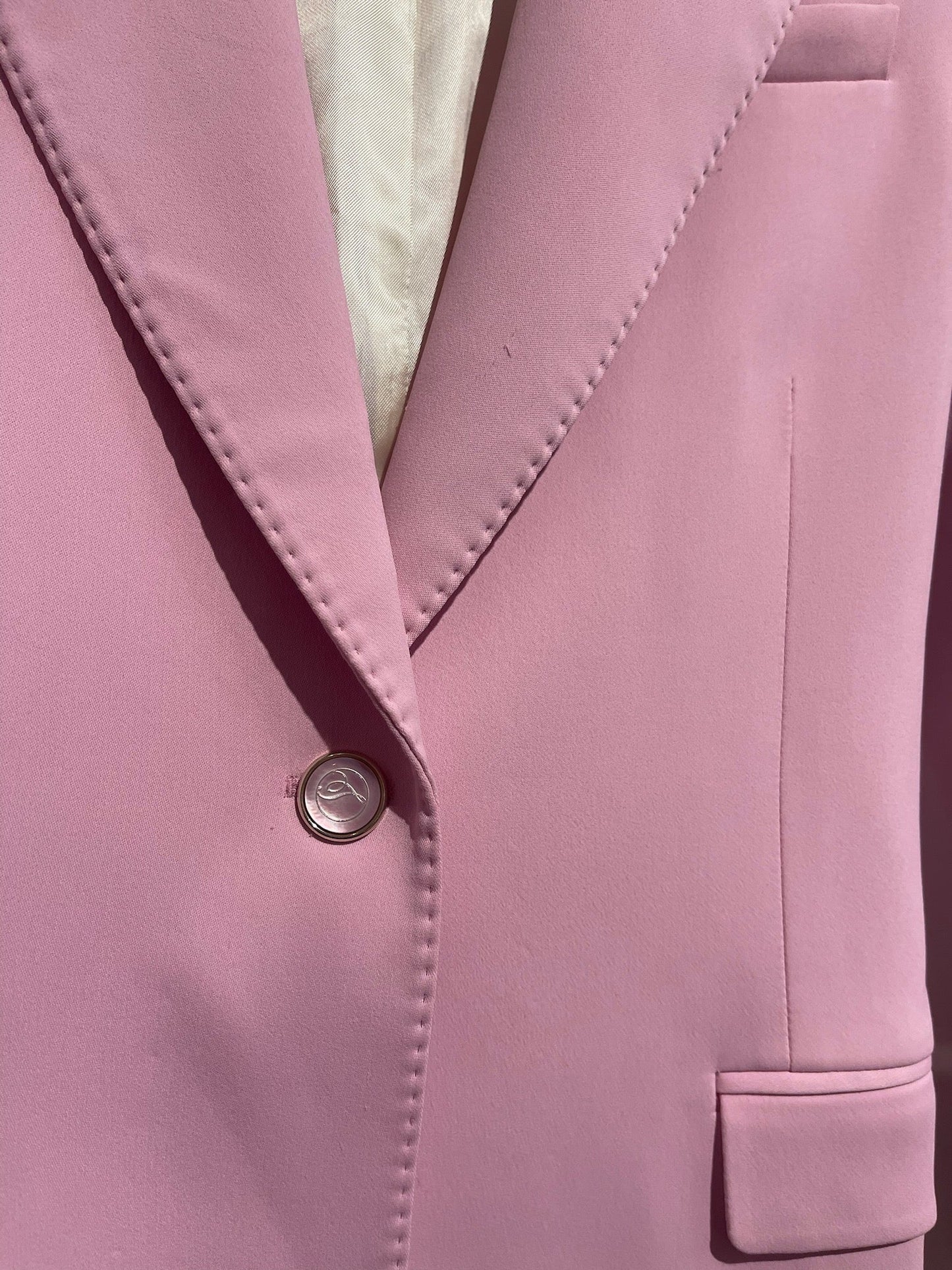 Veste et gilet Temperley rose T.S