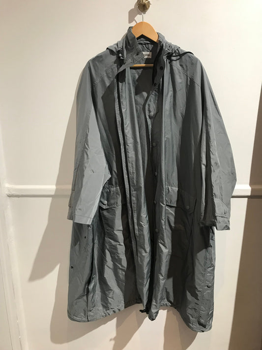 Veste impermeable Balenciaga grise T.34 Neuve