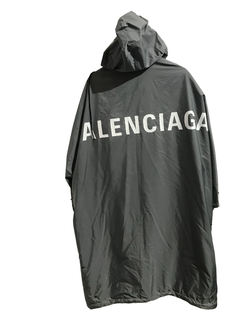 Veste impermeable Balenciaga grise T.34 Neuve
