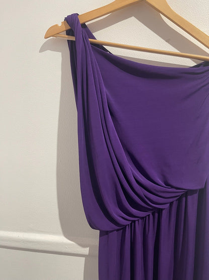 Robe Lanvin violette T.36