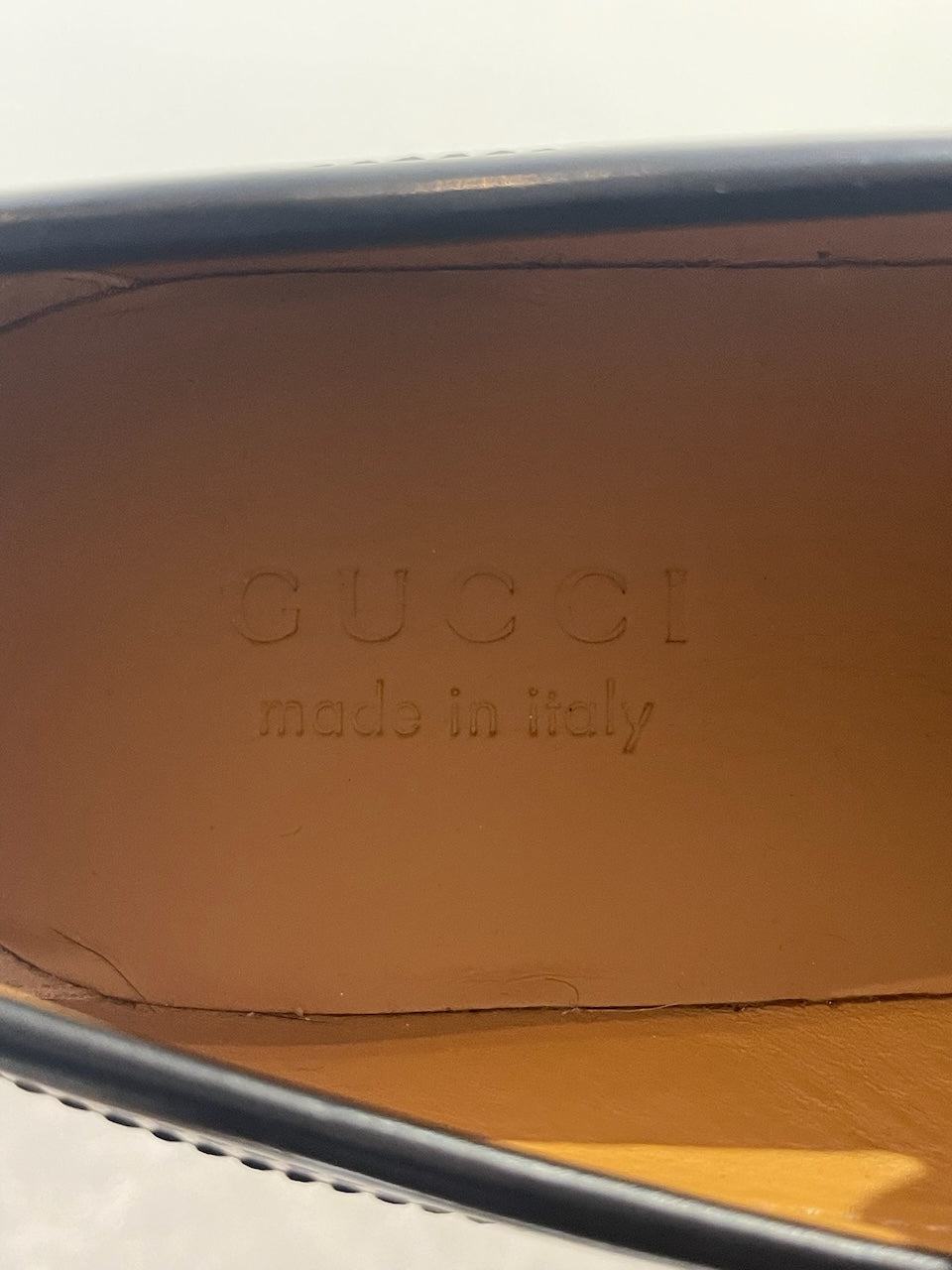 Mocassins Gucci noirs T.41 IT NEUFS