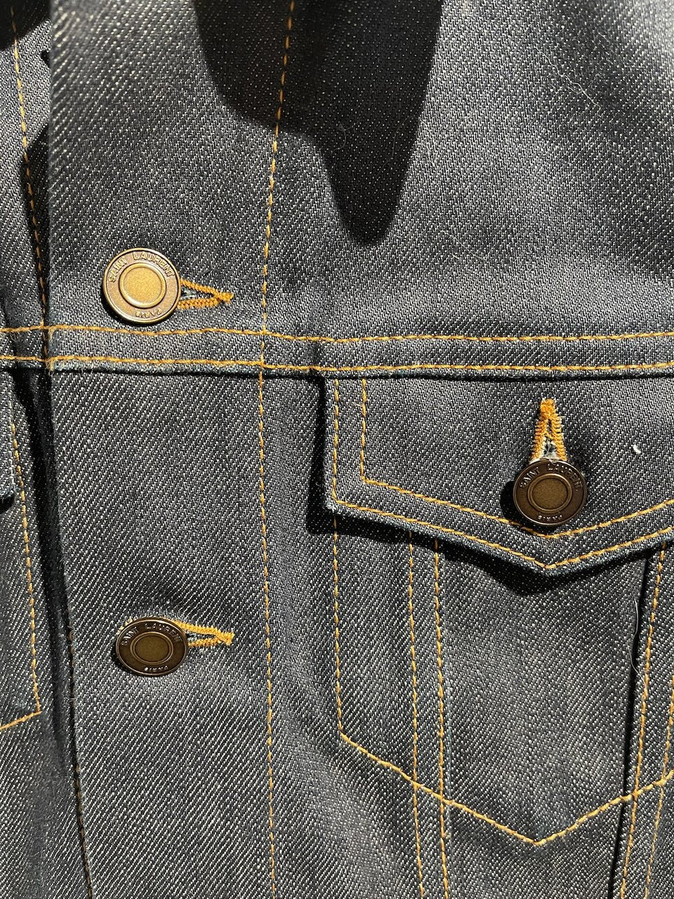 Veste en jeans Saint Laurent T.L