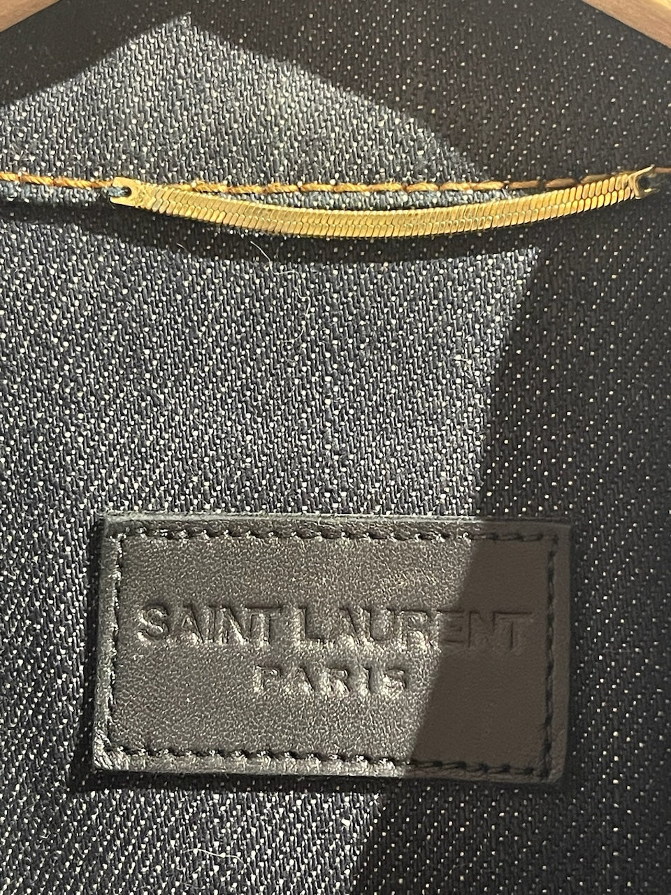 Veste en jeans Saint Laurent T.L
