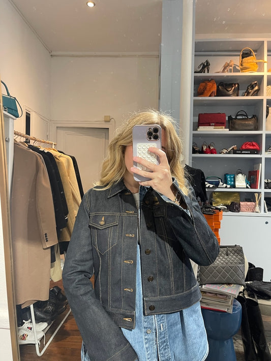 Veste en jeans Saint Laurent T.L