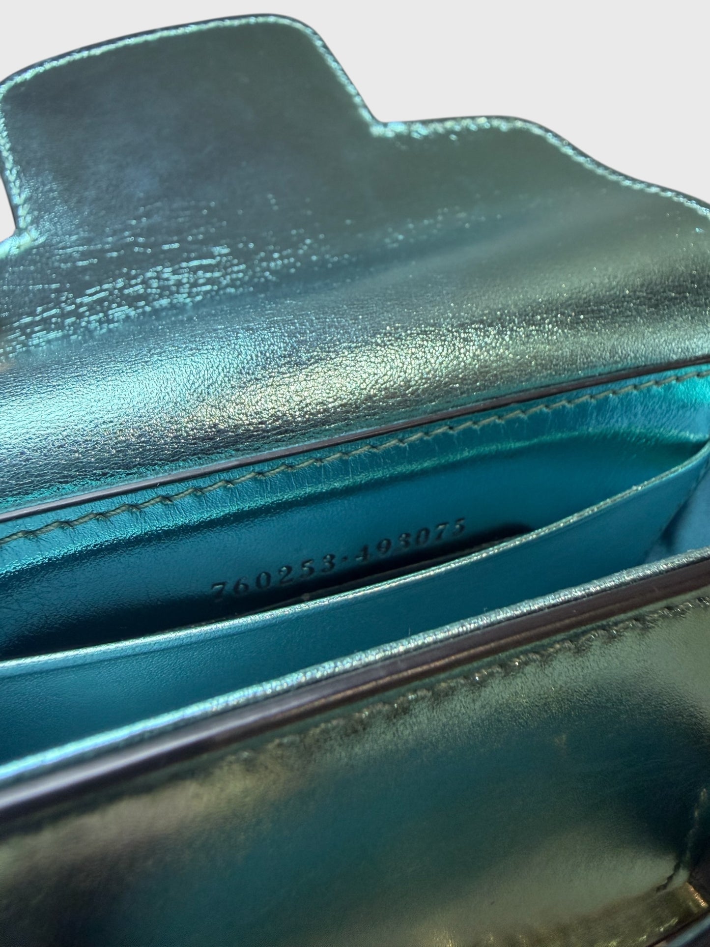 Sac Gucci Horsebit 1955 Nano bleu