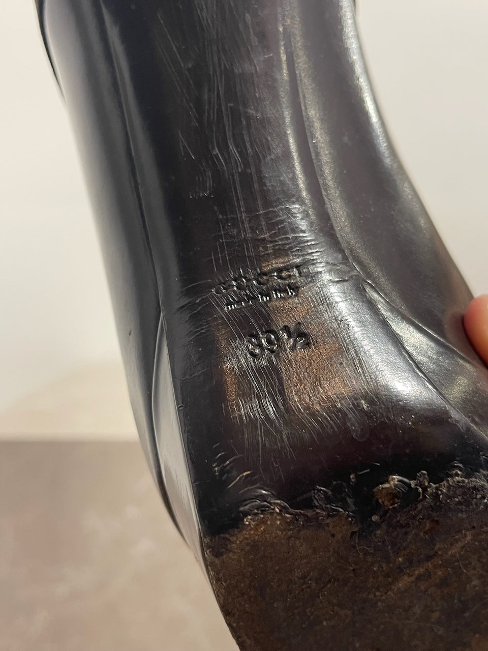 Boots Gucci marron T.39,5