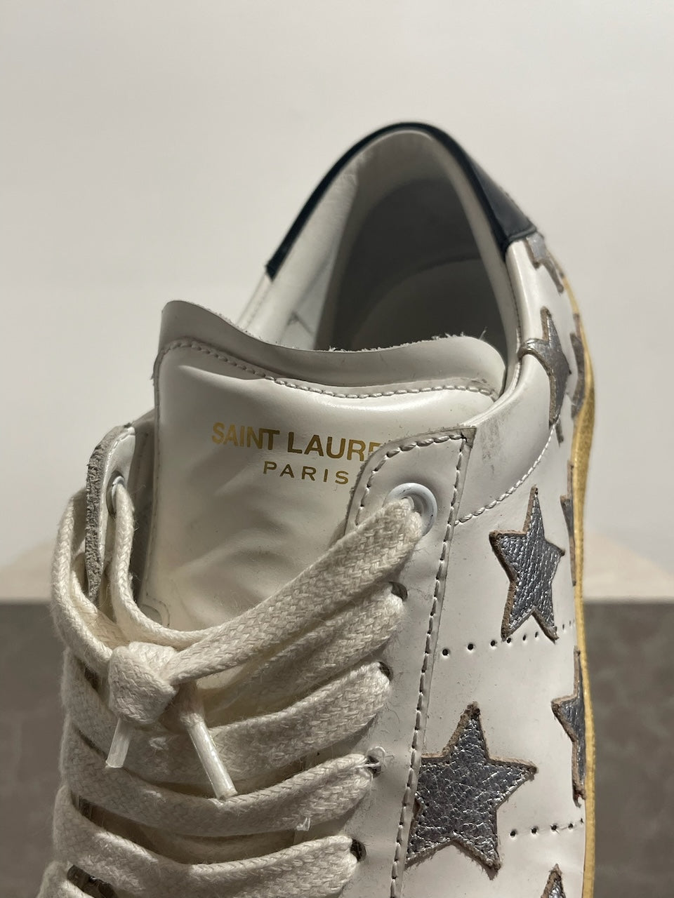 Baskets Saint Laurent étoiles T.38