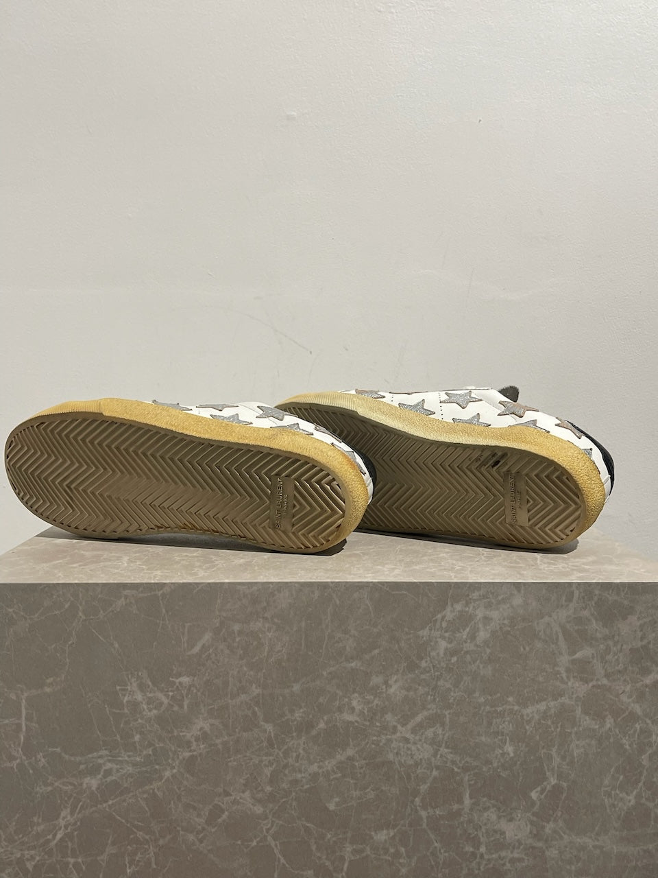 Baskets Saint Laurent étoiles T.38