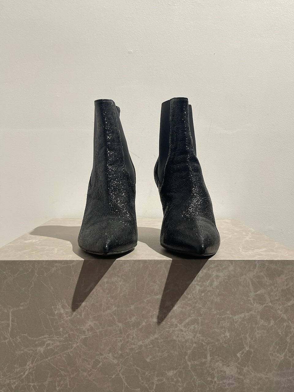 Bottines Saint Laurent noires T.39