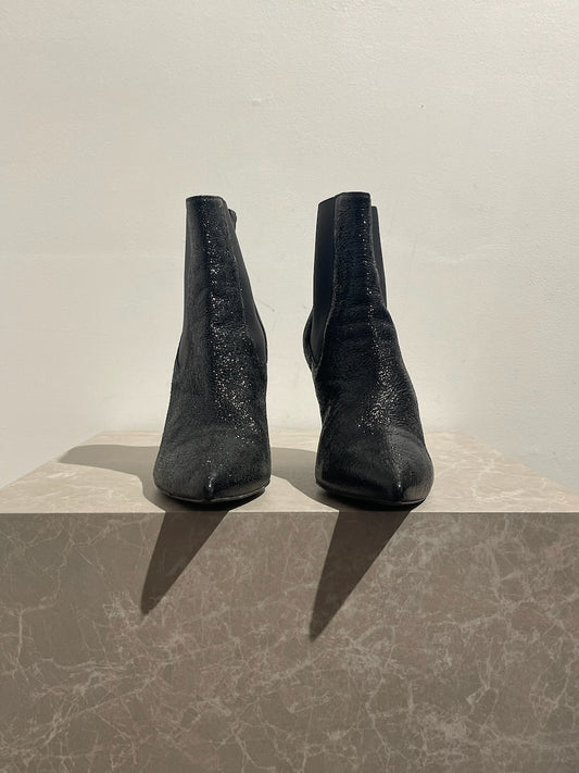Bottines Saint Laurent noires T.39