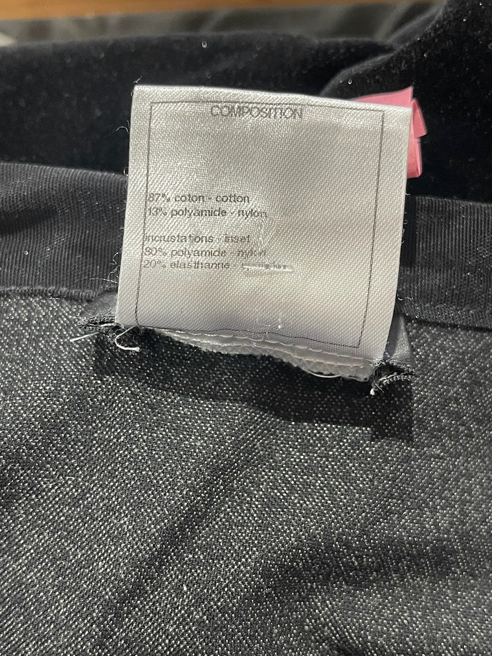Pantalon Chanel noir T.34