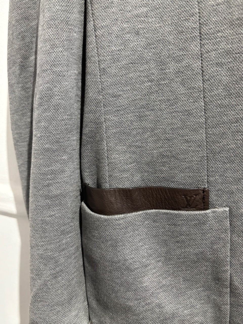 Veste Louis Vuitton grise T.50