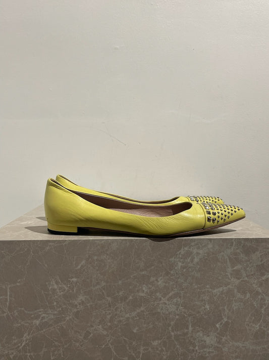 Ballerines Gucci jaune T.39,5
