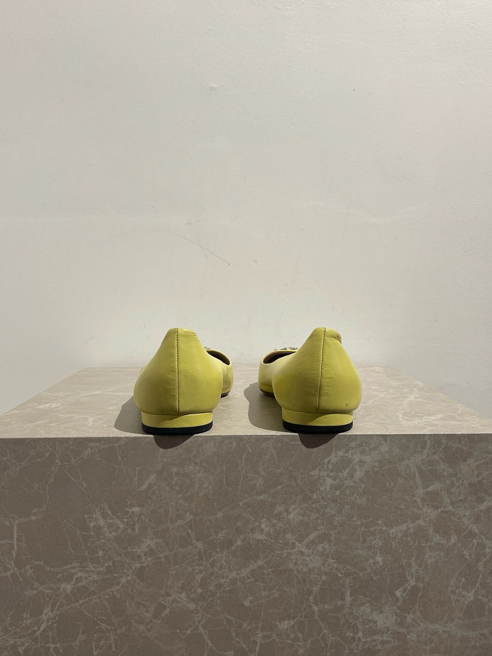 Ballerines Gucci jaune T.39,5