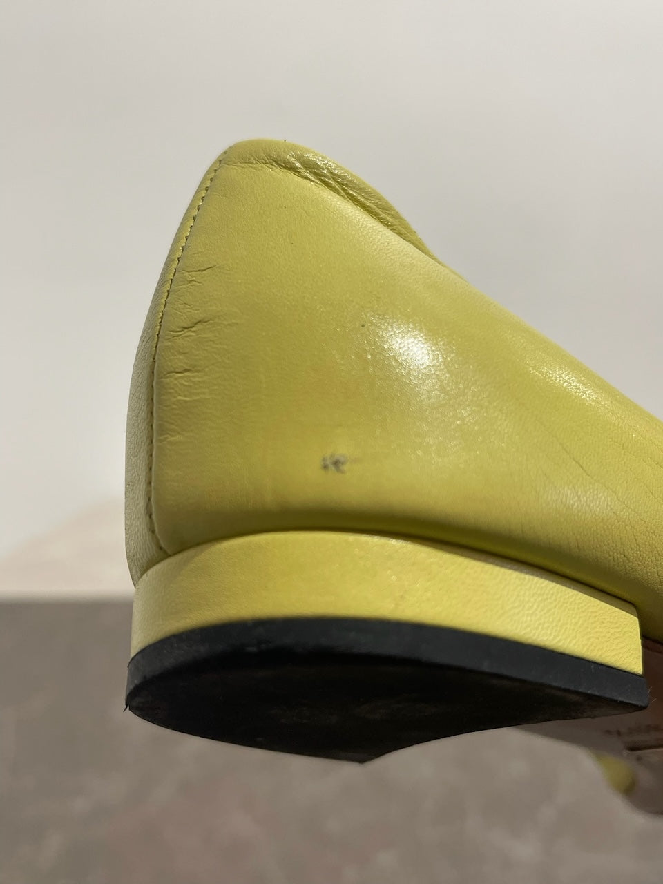 Ballerines Gucci jaune T.39,5