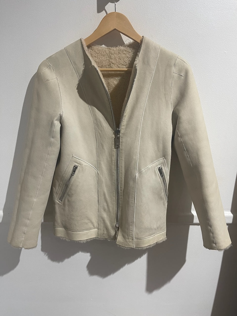 Veste Isabel Marant peau lainée T.36