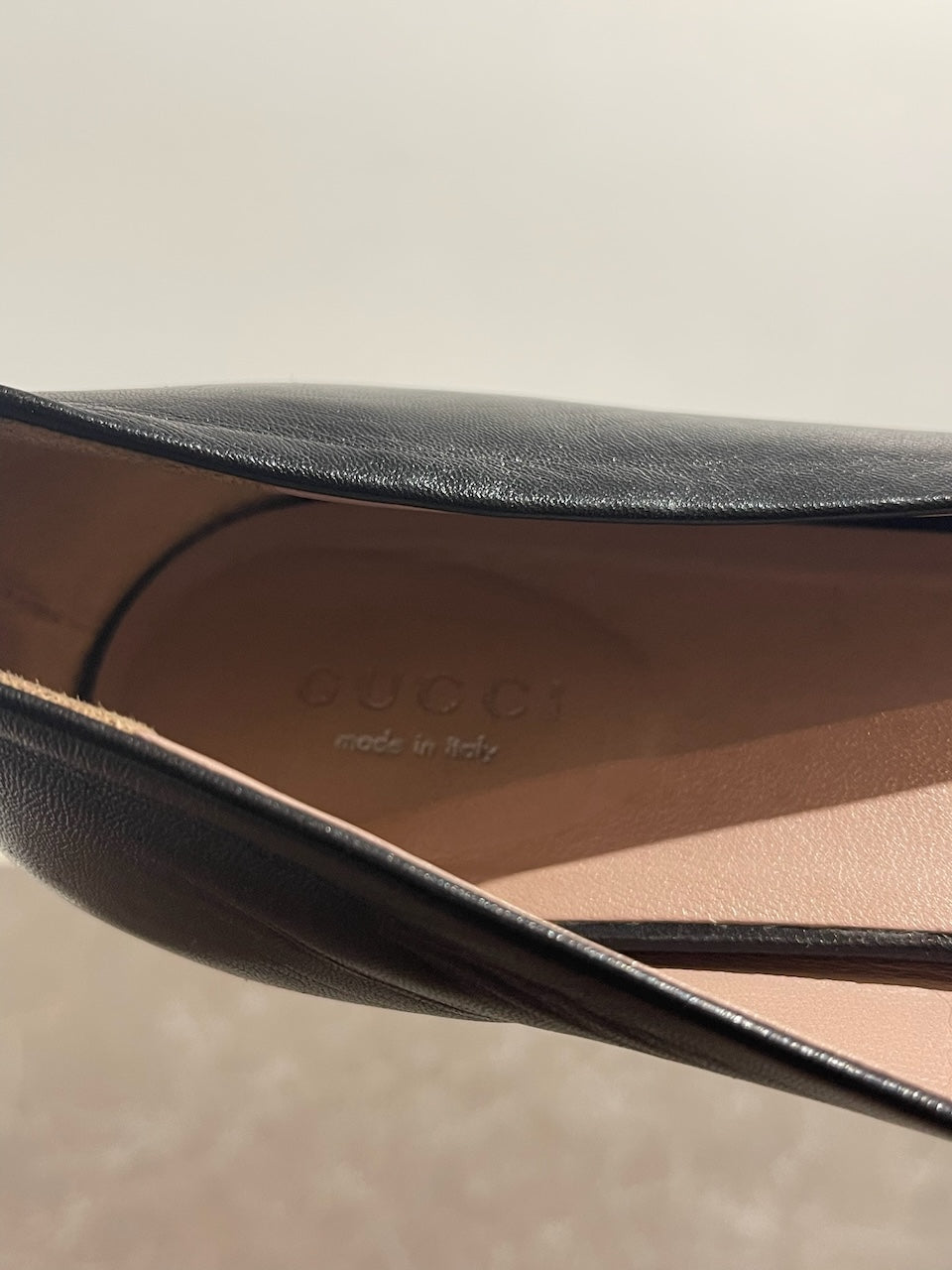 Ballerines Gucci noir T.39,5