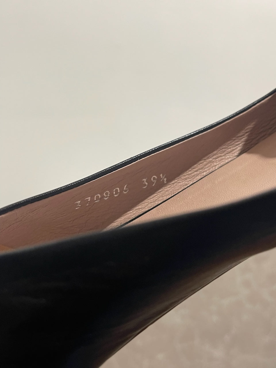 Ballerines Gucci noir T.39,5