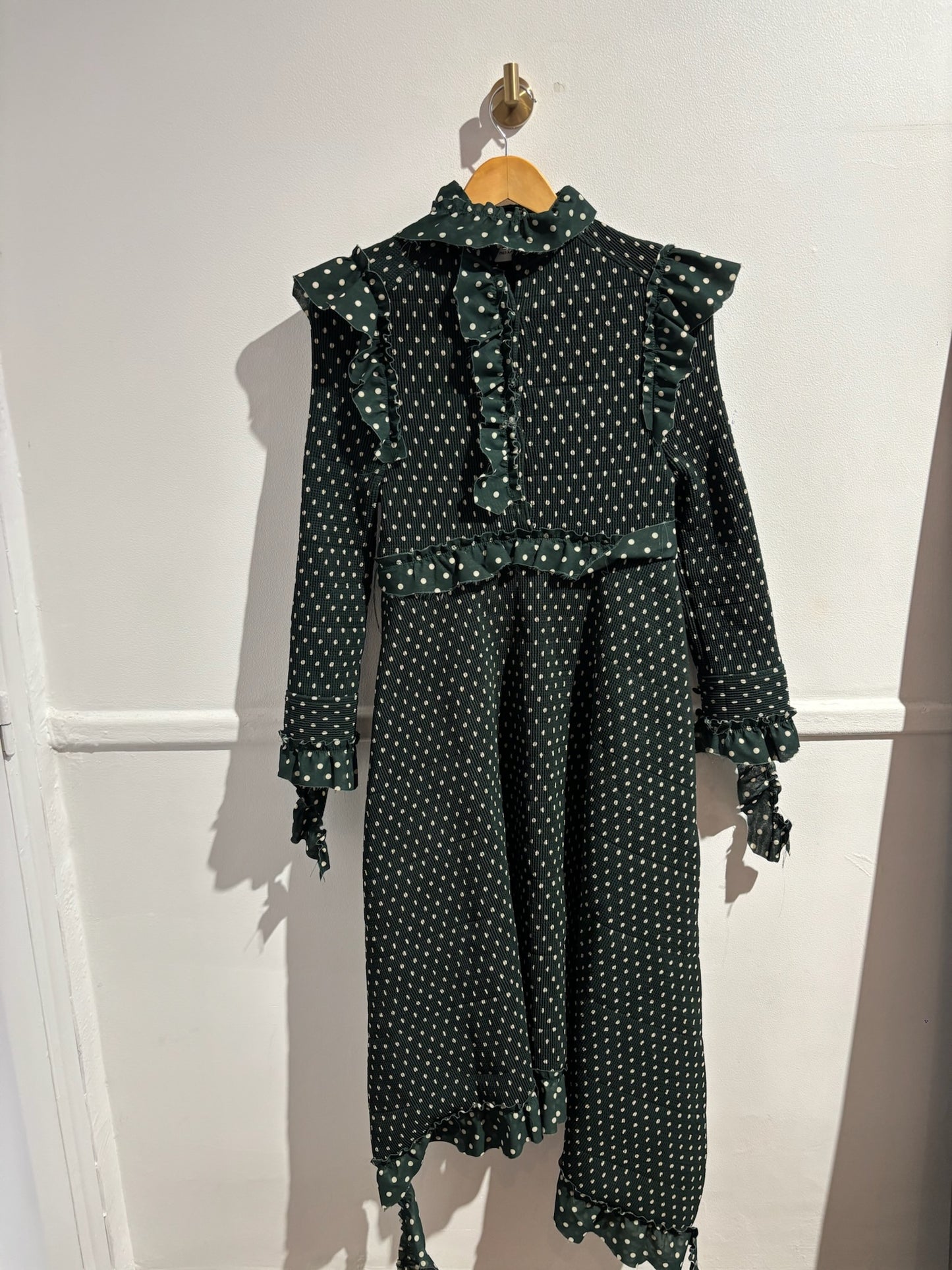 Robe VETEMENTS Vert T.XS Neuve