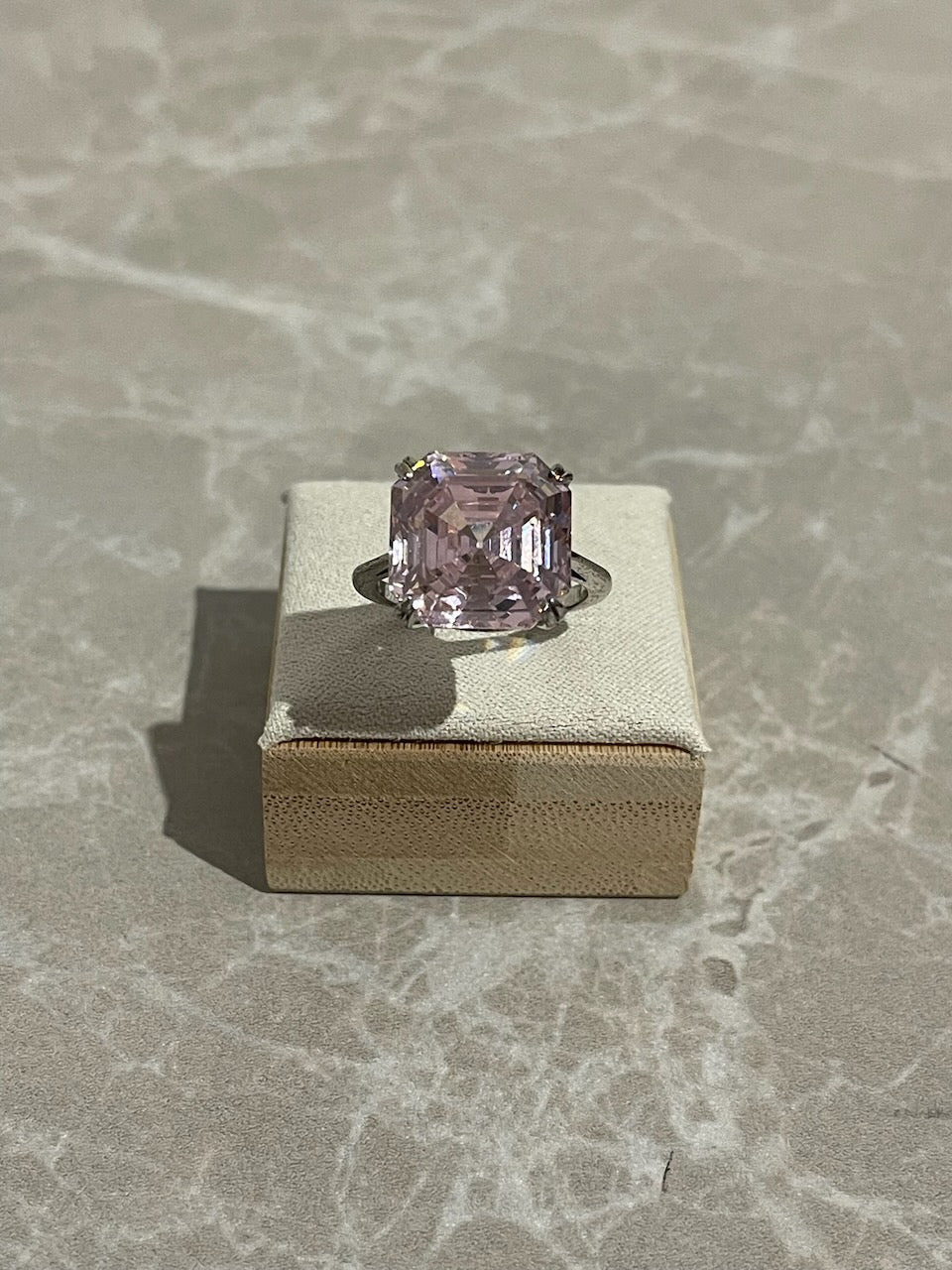 Bague Burma rose T.54
