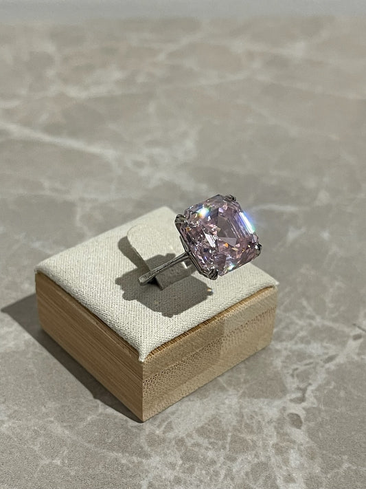 Bague Burma rose T.54