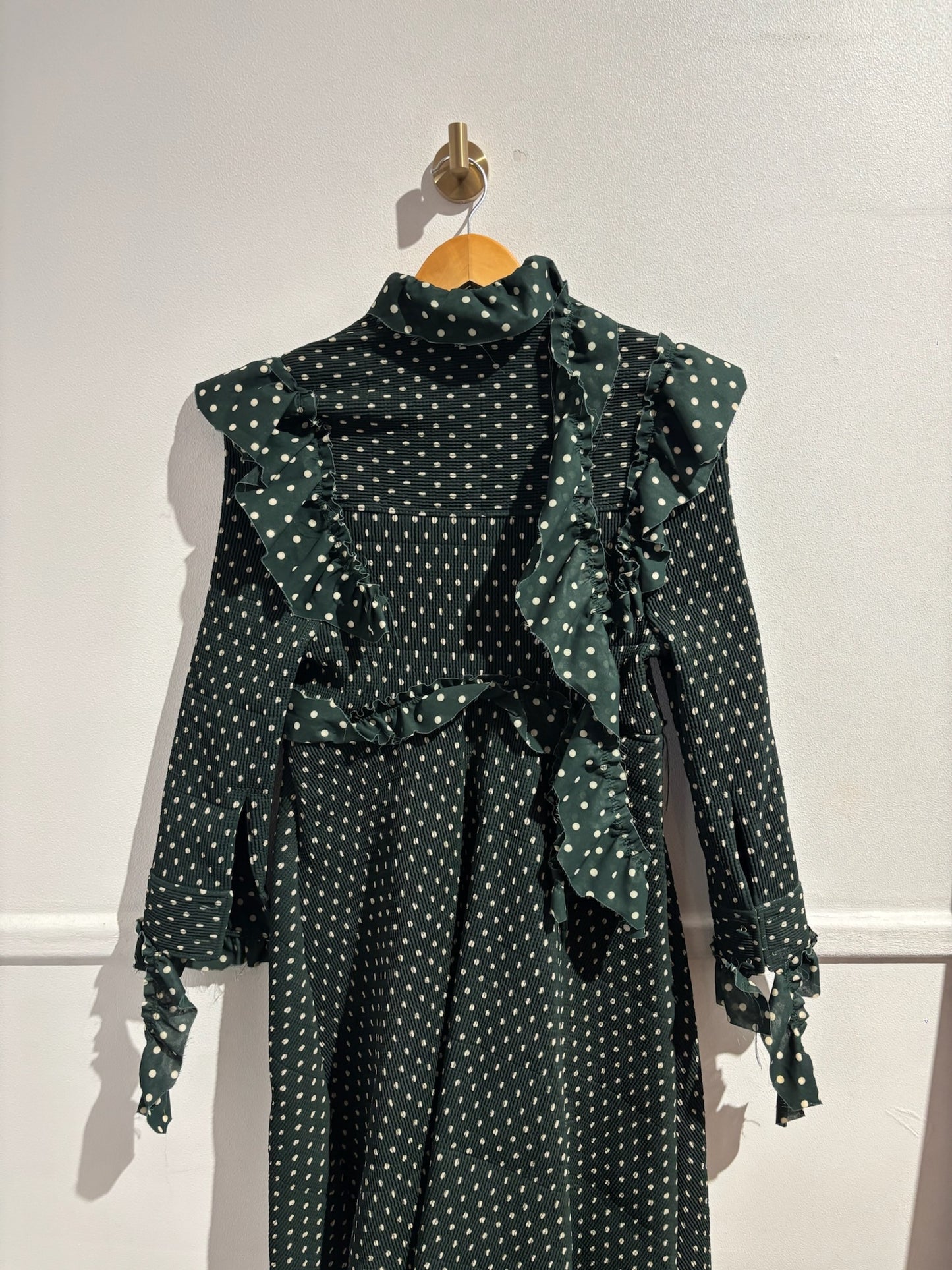Robe VETEMENTS Vert T.XS Neuve