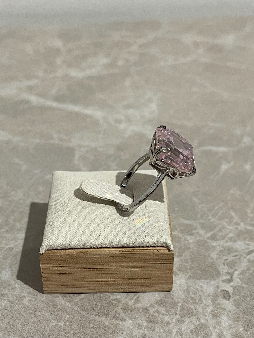 Bague Burma rose T.54