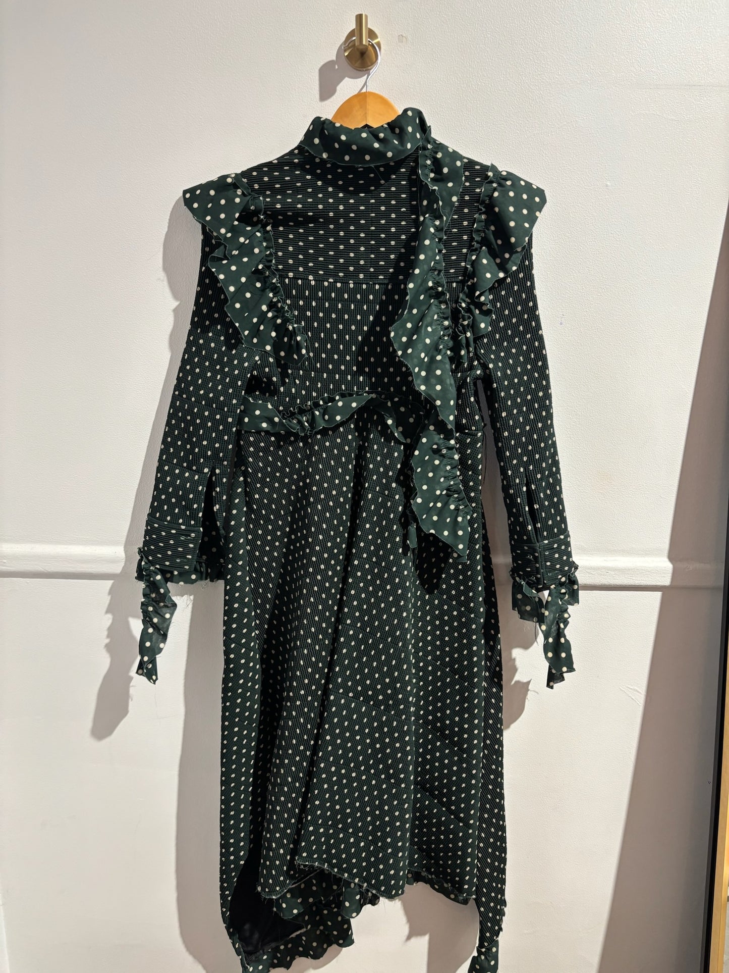 Robe VETEMENTS Vert T.XS Neuve