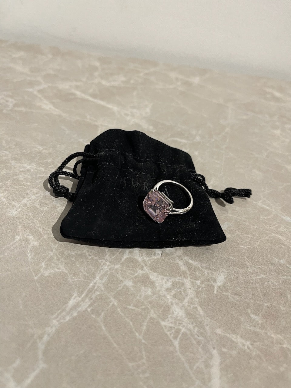Bague Burma rose T.54