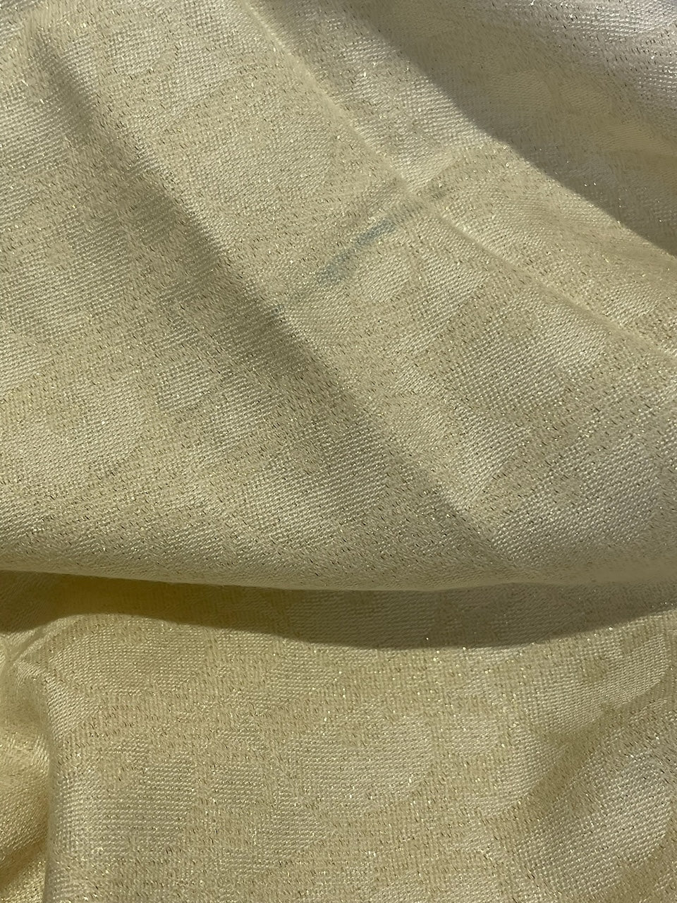 Châle Dior Oblique écru