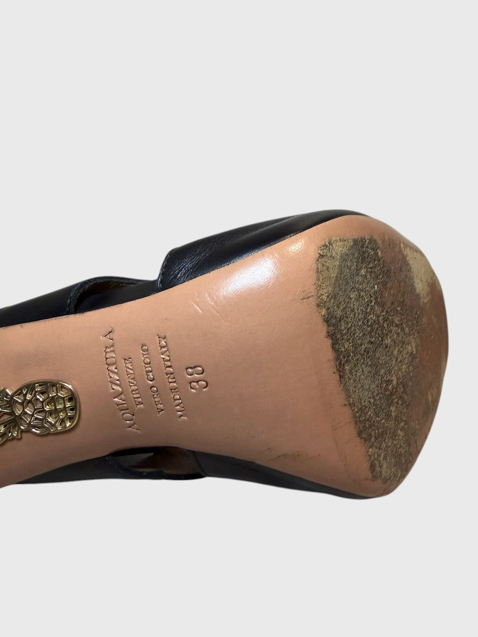 Escarpins Aquazzura noirs T.38