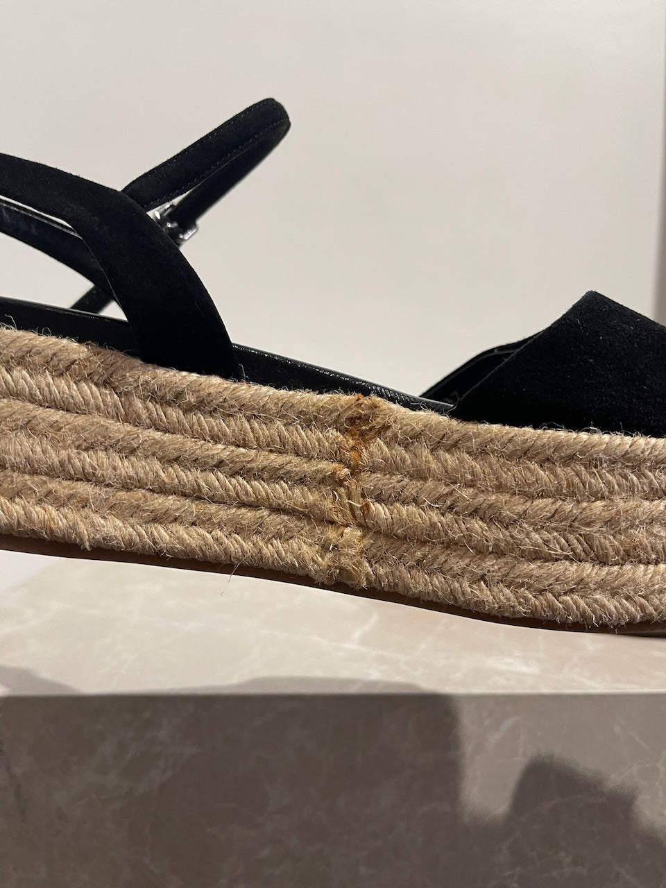 Sandales Miu Miu noires T.37