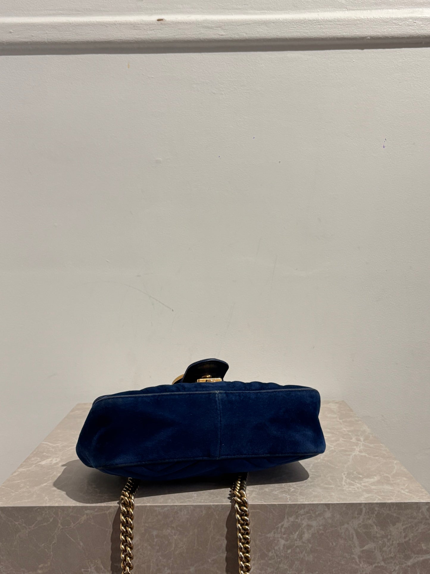 Sac Gucci Marmont Bleu