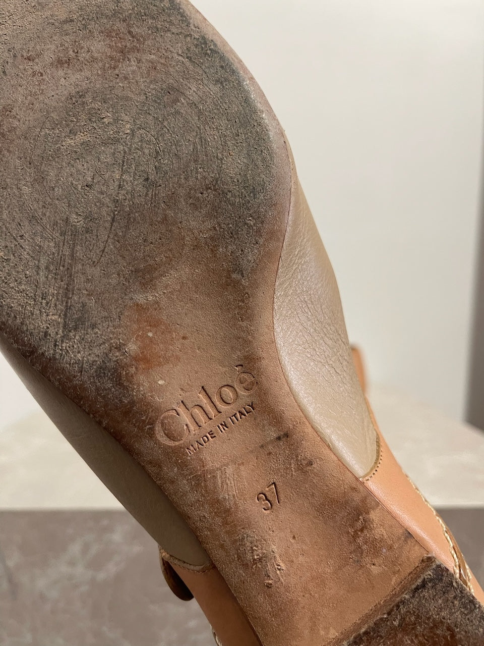 Ballerines Chloé beige T.37