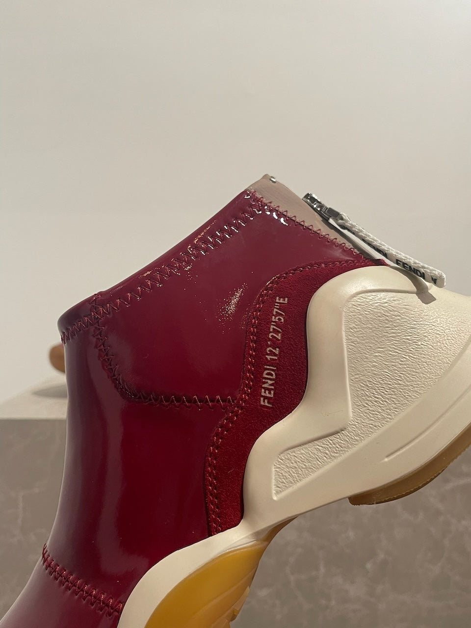 Baskets Fendi rouges T.40 NEUVES