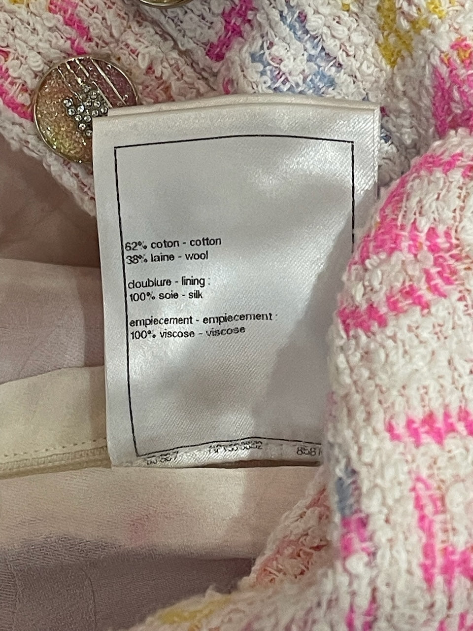 Ensemble Chanel rose T.34/36