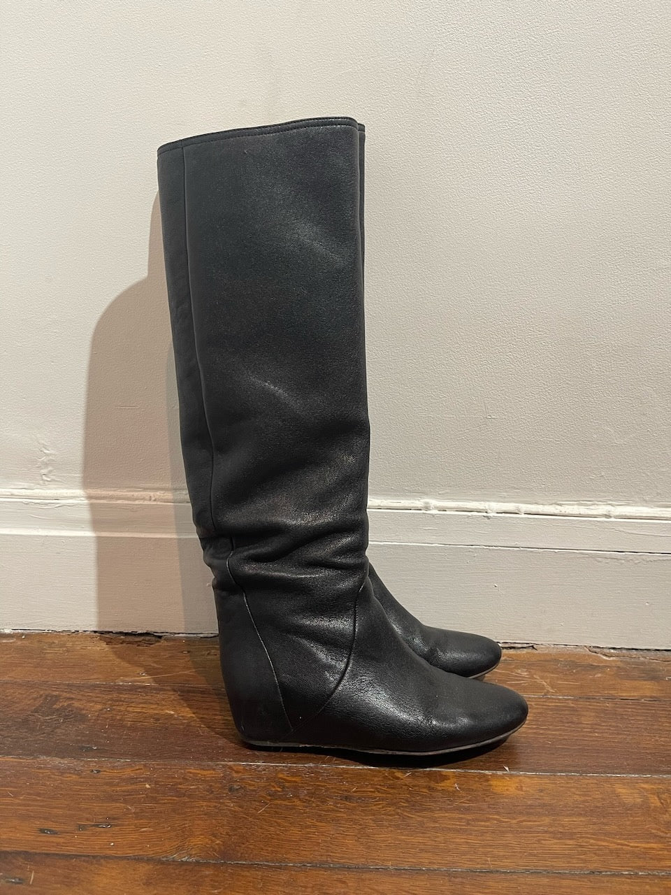 Bottes Lanvin noires T.36