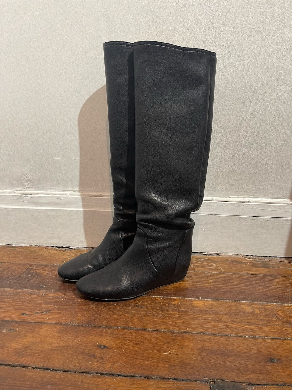 Bottes Lanvin noires T.36