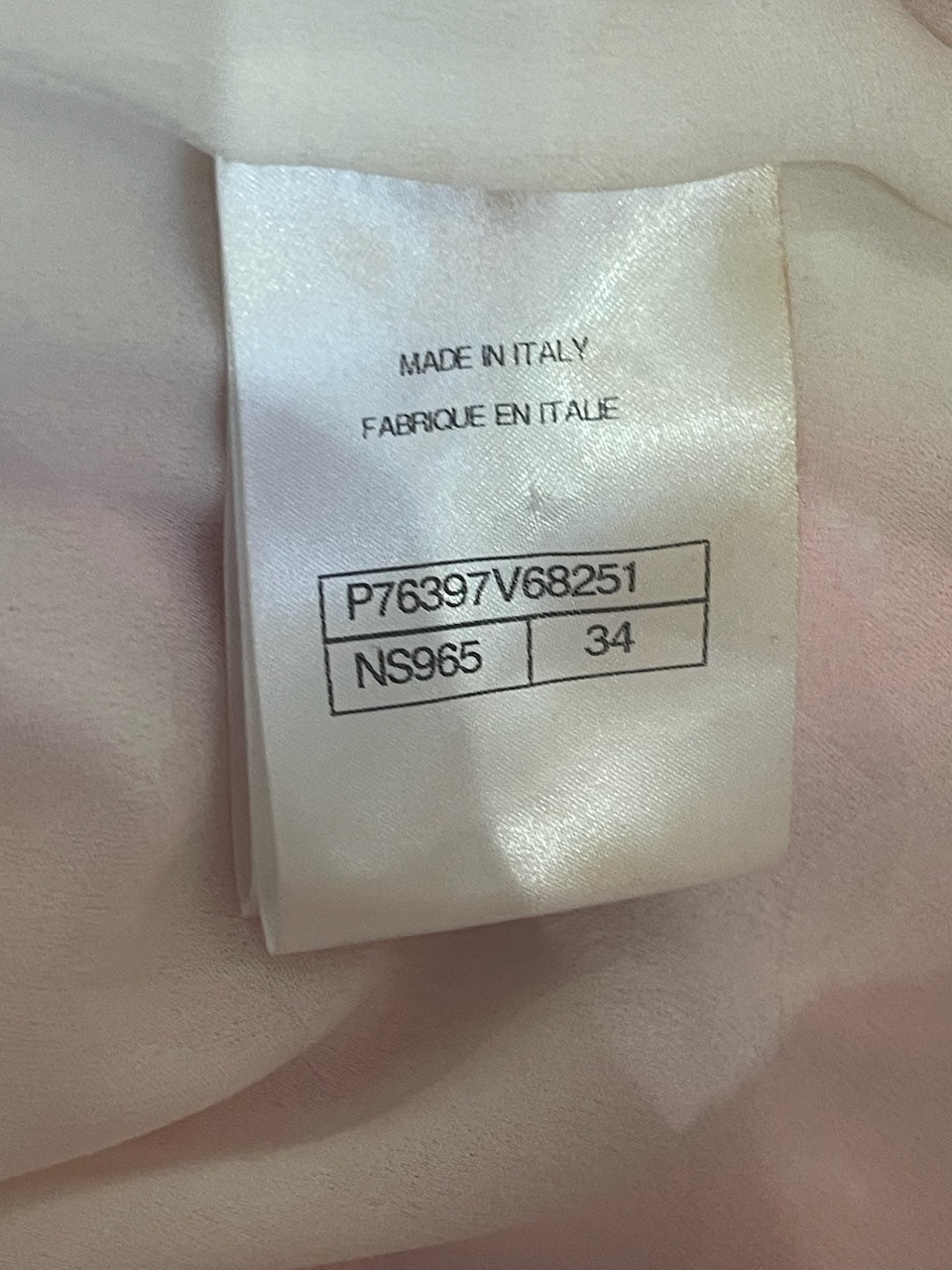 Ensemble Chanel rose T.34/36