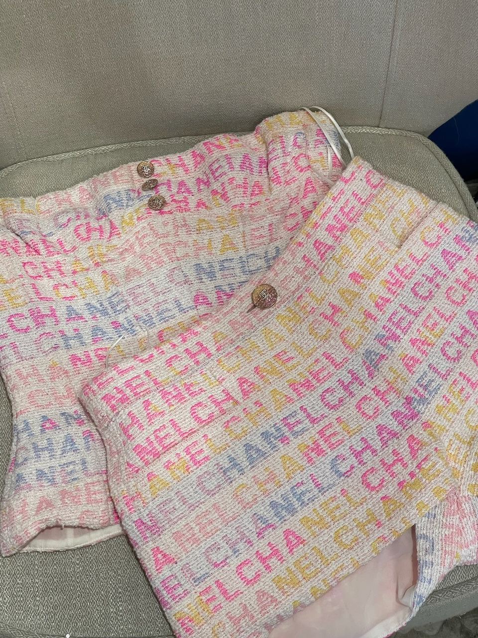 Ensemble Chanel rose T.34/36